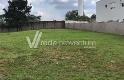 Terreno em condomínio fechado à venda na rua lucia ribeiro do valle nogueira, 210, loteamento residencial jaguari (sousas), campinas por r$ 820.000