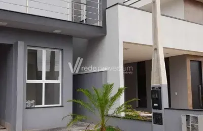 Casa em condomínio fechado com 3 quartos à venda na avenida luiz greco, 600, vila monte alegre, paulínia, 163 m2 por r$ 1.220.000