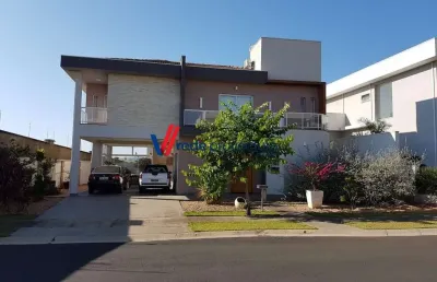 Casa em condomínio fechado com 3 quartos para alugar na avenida carlos diaulas serpa, 220, loteamento parque dos alecrins, campinas, 262 m2 por r$ 13.000