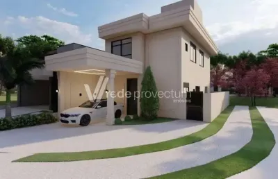 Casa em condomínio fechado com 3 quartos à venda na avenida luiz greco, 600, vila monte alegre, paulínia, 165 m2 por r$ 1.190.000