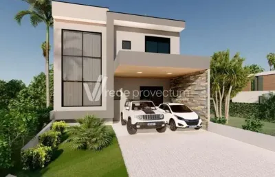 Casa em condomínio fechado com 3 quartos à venda na avenida luiz greco, 600, vila monte alegre, paulínia, 176 m2 por r$ 1.240.000