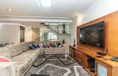 Sobrado com 4 dormitórios à venda, 381 m² por r$ 2.440.000,00 - olímpico - são caetano do sul/sp