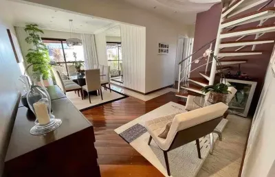 Apartamento duplex com 3 dormitórios à venda, 269 m² por r$ 1.899.000,00 - chácara inglesa - são bernardo do campo/sp