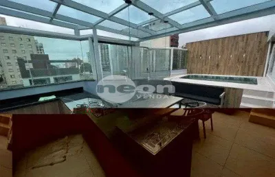 Linda cobertura à venda em são bernardo do campo - rudge ramos - com elevador