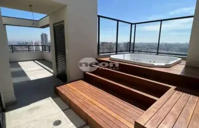 Cobertura com 3 dormitórios à venda, 323 m² por r$ 3.196.000,00 - campestre - santo andré/sp