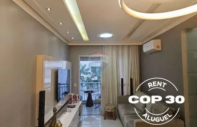 Aluguel cop30 - apartamento no jardim de provence - 2 suítes (4 pessoas)