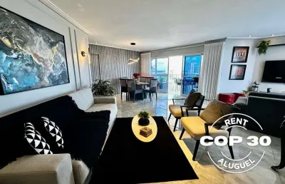 Apartamento alto padrão - até 8 pessoas - locação cop30