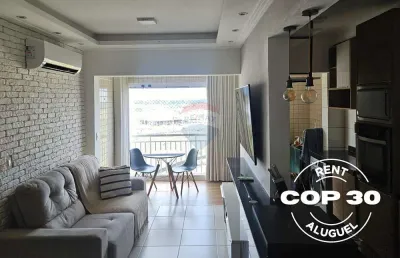 Aluguel cop30 - apartamento no jardim de provence - 2 quartos (3 pessoas)