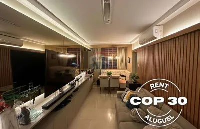 Aluguel cop30 - apartamento no ed. tour village - 2 quartos (4 pessoas)