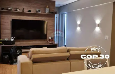 Aluguel cop30 - apartamento na torre solazzo humaitá - 3 suítes (5 pessoas)