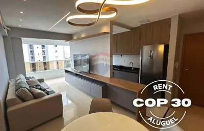 Aluguel cop30 - apartamento no ed idealle residence  - 3 quartos / 1 suíte (5 pessoas)