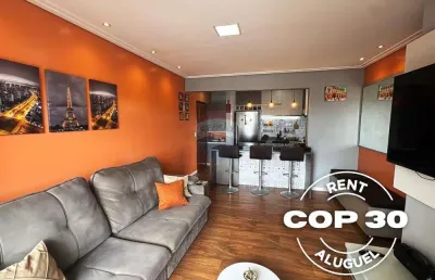 Aluguel cop30 - apartamento ed. torres trivento - 3/4-(01 suíte) -até 5 pessoas