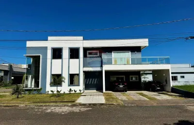 Casa em condomínio, 03 suítes+gabinete, 466m² - ananindeua
