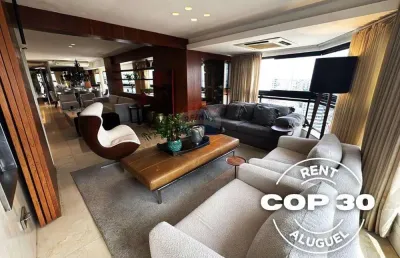 Apartamento alto padrão - 03 suítes - 01 por andar - locação cop30 - 06 pessoas