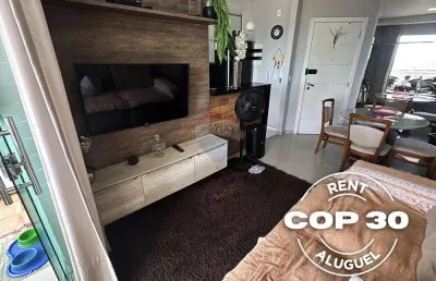 Aluguel cop30 - apartamento no condomínio plaza mendonça - 2 quartos (3 pessoas)