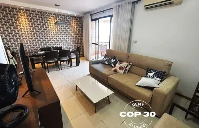 Aluguel cop30 - apartamento no condomínio do edifício zeus garden - 3 suítes (6 pessoas)
