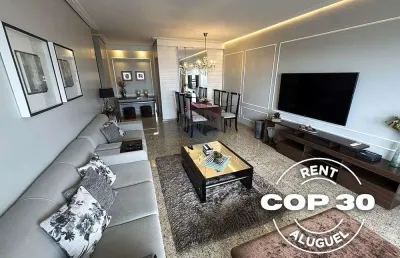 Aluguel cop30 - apartamento no condomínio top level  - 3 suites (6 pessoas)