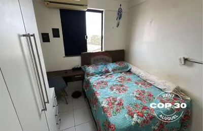 Aluguel cop30 - apartamento no edifício araçá - 3 quartos (6 pessoas)