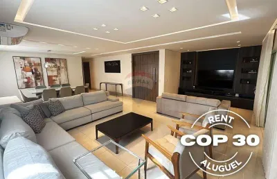 Aluguel cop30 - apartamento no edifício baía blanca - 3 suítes (6 pessoas)