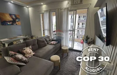 Aluguel cop30 - apartamento no condomínio fit mirante do parque - 3 quartos (6 pessoas)
