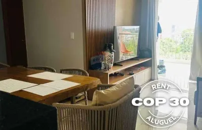 Aluguel cop30 - apartamento no condomínio piazza toscana - 3 quartos (4 pessoas)