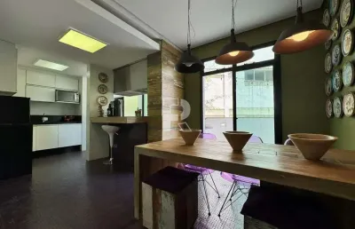 Apartamento à venda, 3 quartos, 1 suíte, 4 vagas, sion - belo horizonte/mg