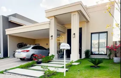 Casa térrea condomínio florais do valle com 3 suítes, néo clássica, planejados