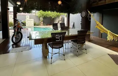 Sobrado condominio belvedere 1 com 3 suítes, energia solar, gourmet