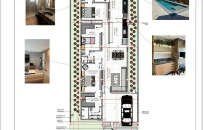 Casa térrea belvedere 2 com 3 suítes 1, móveis planejados, espaçou gourmet,