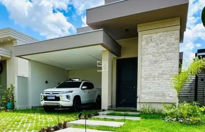 Casa térrea belvedere 2 com 3 suítes, energia solar, acabamento premium, lavabo