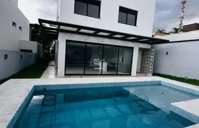 Casa terrea belvedere 3 quartos sendo uma com closet, com energia solar, piscina