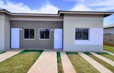 Casa origem do sol, 2 quartos sendo 1 suite, lavabo lavanderia, 2 vagas de carro