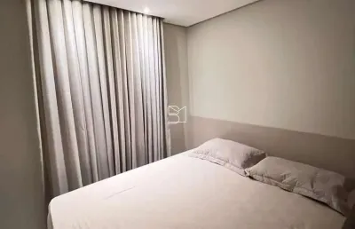 Apartamento condominio nyc, 2 quartos 1 suite, moveis planejados, lavanderia