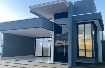 Casa terrea, 3 suites, piscina, lavabo, lavanderia 2 garagens, moveis planejados