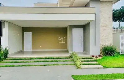 Casa térrea, 3 suites com closet, lavanderia, lavabo, 4 garagens 2 cobertas