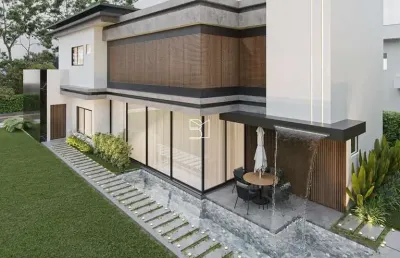 Casa sobrado, 3 suites 1 closet master, lavanderia, lavabo, piscina, 4 garagens