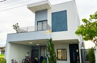 Sobrado no primor das torres, 4 suites com closet master, lavanderia, piscina