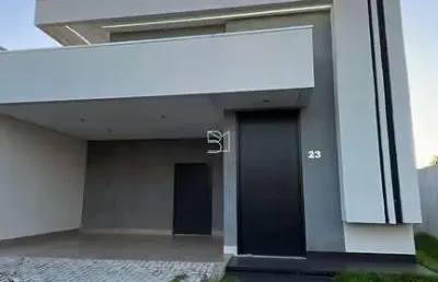 Casa térrea, 3 suites, cozinha gourmet, piscina com cascata, 4 garagens, lavabo
