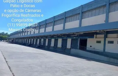 Barracão / Galpão / Depósito com 10 salas para alugar na Alameda Aristotenes Cláudio Sbrigh, 2, Residencial Sol Nascente, São Paulo