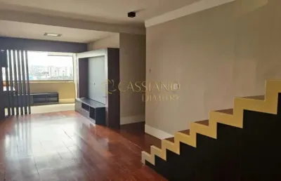 Cobertura duplex à venda de 220m² | 03 dormitórios, sendo 01 suíte e 04 vagas de garagem | solar do girassóis - jardim aquarius | são josé dos campos |