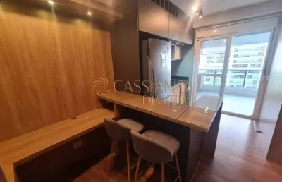 Apartamento para locação de 40m² | 01 dormitório, sendo suíte e 01 vaga de garagem | edifício moriah aquárius - jardim aquarius | são josé dos campos |