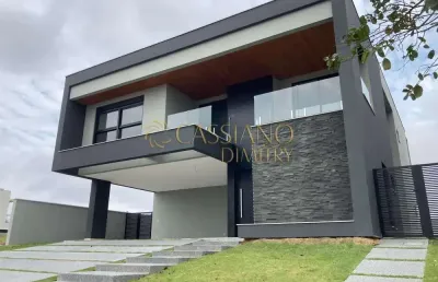 Sobrado à venda de 397m² | 05 dormitórios, sendo suítes e 04 vagas de garagem | cond. alphaville ii - alphaville ii | são josé dos campos |