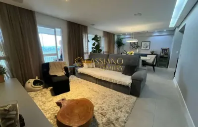 Apartamento mobiliado à venda de 143m² | 03 dormitórios, sendo todos suítes e 03 vagas de garagem | edifício grand splendor - jardim das indústrias | são josé dos campos |