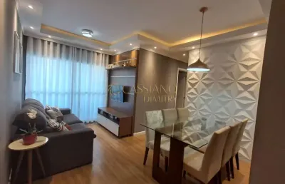Apartamento à venda de 63m² | 03 dormitórios e 01 vaga de garagem | residencial vale das flores - jardim américa | são josé dos campos |