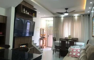 Sobrado novo à venda de 106,25m² | 02 dormitórios sendo 01 suíte e 01 vaga de garagem | condomínio jardim do sol | caraguatatuba |