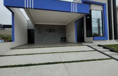 Sobrado à venda de 150m² | 03 dormitórios, sendo 01 suíte e 02 vagas de garagem | condomínio residencial terras do vale - caçapava |