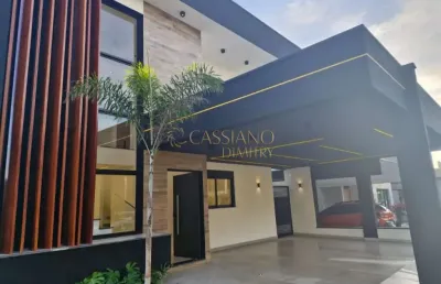 Casa à venda de 268m² | 03 dormitórios, sendo suítes e 04 vagas de garagem | condomínio reserva aruanã - bairro floresta | são josé dos campos |