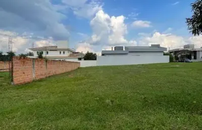 Terreno em condomínio fechado à venda no Jardim Residencial Lagoa, Araras 