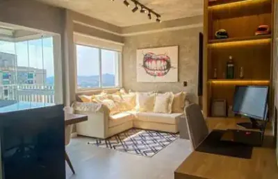 Apartamento para venda em barueri, alphaville empresarial, 1 dormitório, 1 suíte, 1 banheiro, 1 vaga