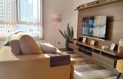 Apartamento para venda, alphaville, 2 dormitórios, 1 suíte, 2 banheiros, 1 vaga